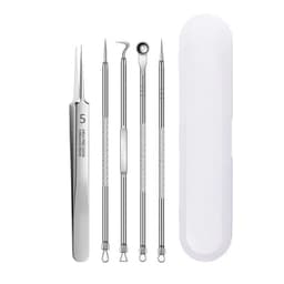 image-Stainless steel acne clip cell clip acne needle blackhead needle acne 8-piece set beauty tool acne needle set