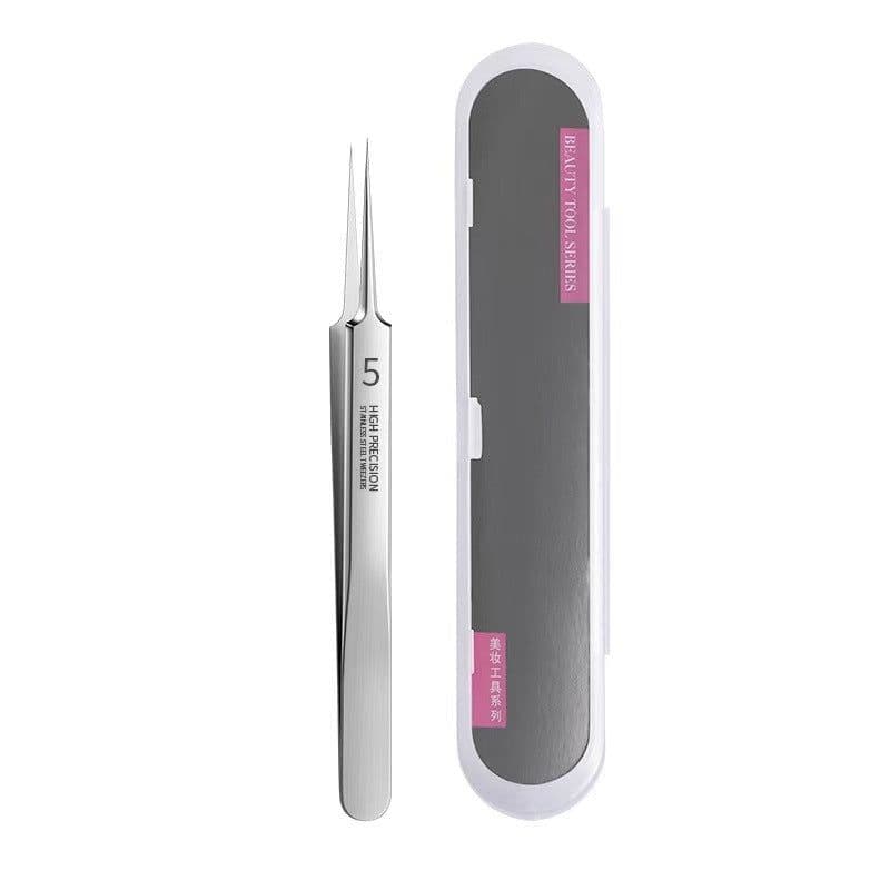 image-Stainless steel acne clip cell clip acne needle blackhead needle acne 8-piece set beauty tool acne needle set