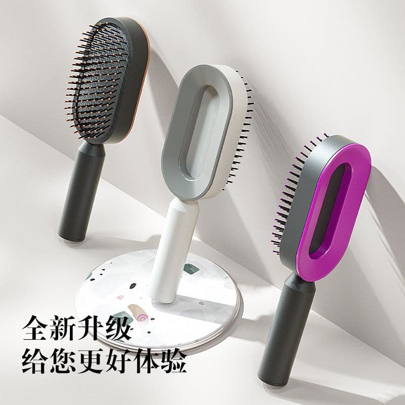 image-Air Cushion Comb Airbag Comb Net Red Home Comb Hair Curly Comb Airbag Comb Air Cushion Scalp Massage Comb Small and Portable