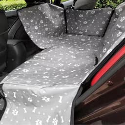image-Amazon cross-border pet supplies cats and dogs car waterproof, dirty and scratch-proof car rear detachable seat cushion wholesale