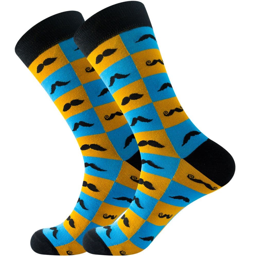 image-Original design Amazon autumn and winter animal socks astronaut men's socks geometric women's socks Halloween mid-calf socks