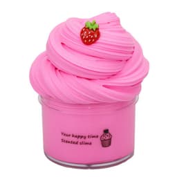 image-AMZ butter mud slime cotton mud pineapple strawberry fruit ramen mud slime color mud toy 200ml