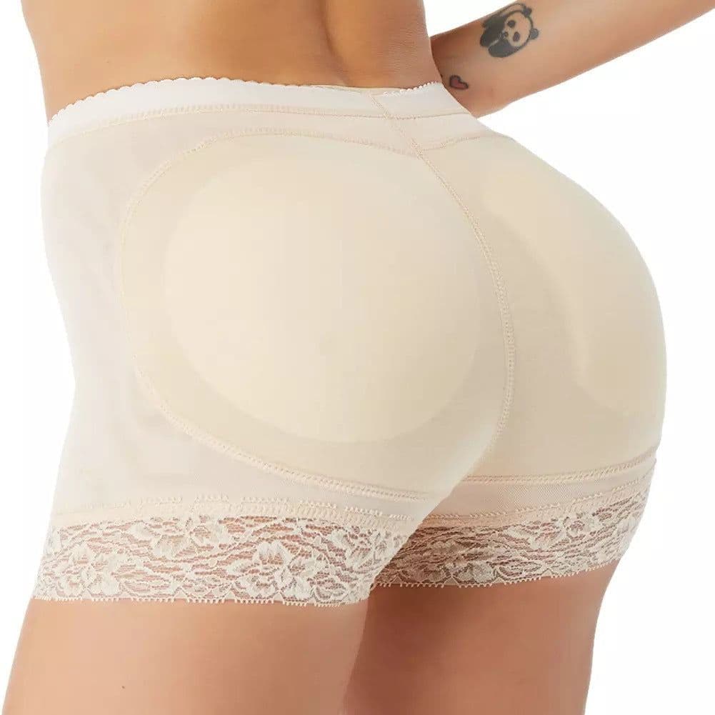 image-Butt-lifting pants women's bottoming, buttocks, buttocks, buttocks, fake butt panties, body sculpting, boxer belly pants