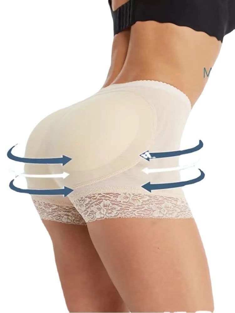 image-Butt-lifting pants women's bottoming, buttocks, buttocks, buttocks, fake butt panties, body sculpting, boxer belly pants