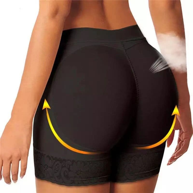 image-Butt-lifting pants women's bottoming, buttocks, buttocks, buttocks, fake butt panties, body sculpting, boxer belly pants