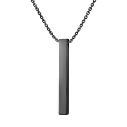 image-Stainless steel cubic column cross-border laser material advertising gift holiday gift lettering three-dimensional strip titanium steel pendant