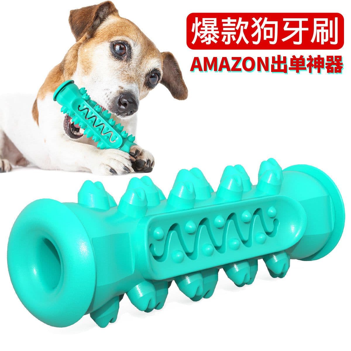image-Dog Molar Toothbrush Toys Chew Cleaning Teeth Elasticity Soft Puppy Dental Care Extra-tough Pet Cleaning Toy Supplies Dog toys