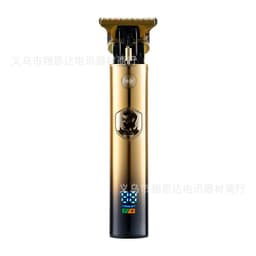 image-Carving hair clippers electric hair clipper Buddha head hair clippers t9 shaved hair clippers retro digital display oil head hair clippers