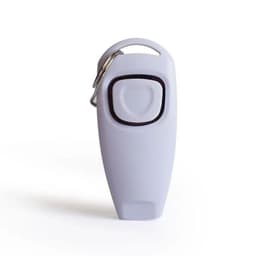 image-Combo Dog Clicker Whistle - Training Pet Trainer Click Puppy With Guide With Key Ring