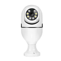 image-a6 light bulb camera dual light full color night vision surveillance camera 360 home wireless WiFi intercom camera E27