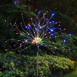 image-Fireworks Lights Solar Ground Dandelion Light String Outdoor Waterproof Christmas Decorative Lights Amazon Hot Sale
