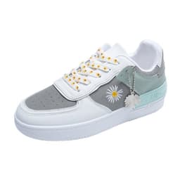 image-Single shoes women's daisy sneakers women's autumn 2021 new lace-up flat casual shoes running sports women's shoes wholesale