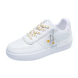 image-Single shoes women's daisy sneakers women's autumn 2021 new lace-up flat casual shoes running sports women's shoes wholesale