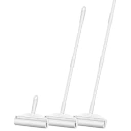 image-Long and short-term dual-use wool stick removable long pole felt roller diagonal tear-off household dust removal sticky paper spot wholesale