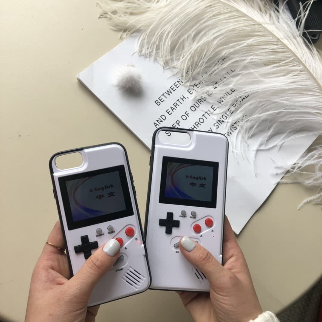image-Color screen game console suitable for Huawei iphone12pro Apple 13 mobile phone shell Xsmax wholesale XR678p set