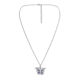 image-Cross-border wish Amazon New Women's Butterfly I Love You Love Album Box Pendant Necklace Jewelry