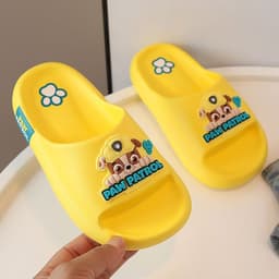 image-2022 New Slippers for Children Slippers Boys Summer Baby Girls Home Indoor Non-slip Sandals Bark Team