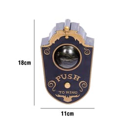 image-Halloween one-eyed doorbell decoration ghost festival toy bar haunted house horror glow pendant trick door hanging wholesale