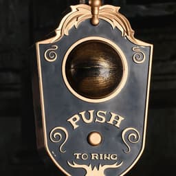 image-Halloween one-eyed doorbell decoration ghost festival toy bar haunted house horror glow pendant trick door hanging wholesale