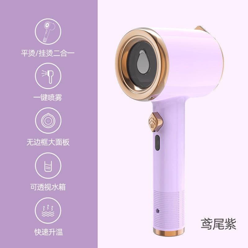 image-New handheld garment ironing machine household portable electric iron for wet and dry use with built-in water tank handheld ironing machine wholesale