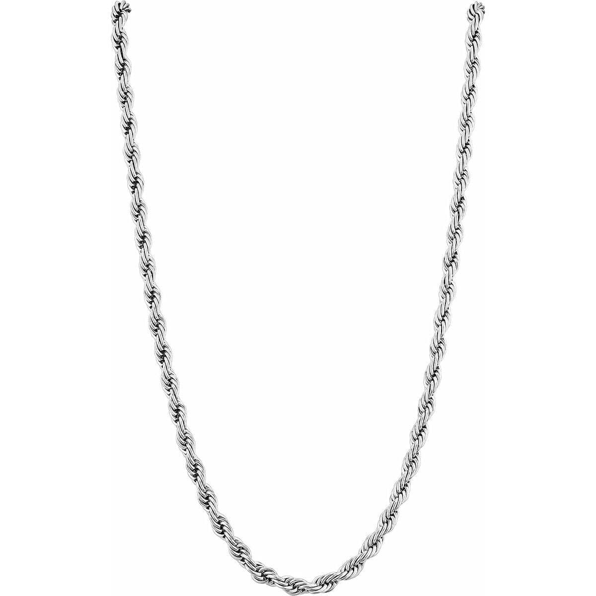 image-Men's Necklace Police PJ26477PSS01