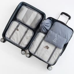 image-Travel storage bag eight-piece clothing storage bag clothing storage bag travel 6 7 8-piece storage set
