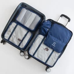 image-Travel storage bag eight-piece clothing storage bag clothing storage bag travel 6 7 8-piece storage set