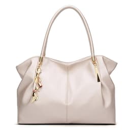 image-Large Capacity Solid Color Fashion Handbag For Women