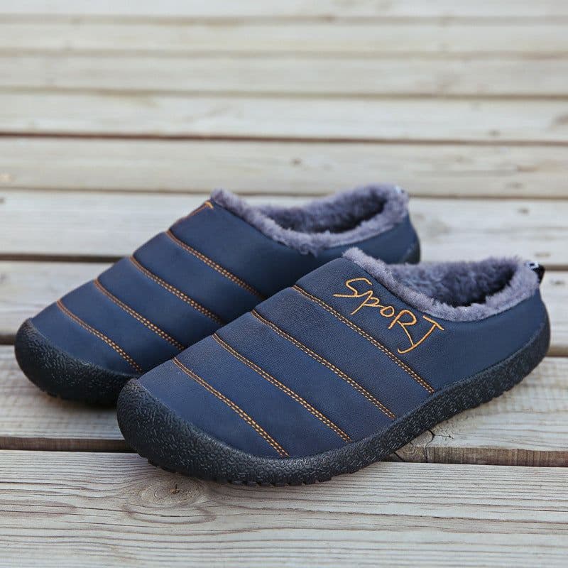 image-2023 Amazon AliExpress independent station outdoor travel wholesale large size cross-border wholesale indoor cotton slippers
