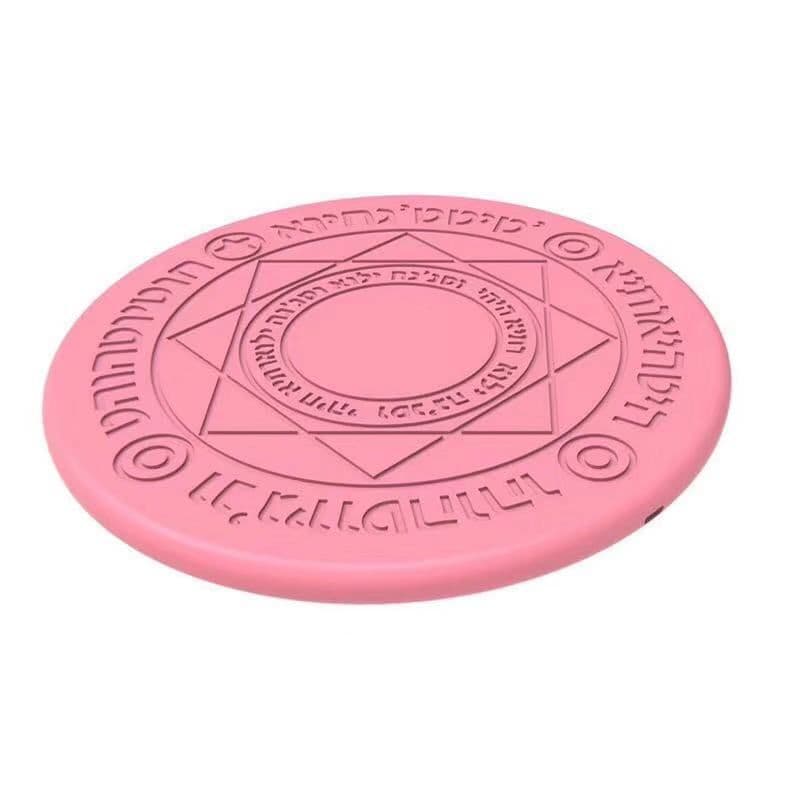 image-Magic Array Wireless Charger Diameter 25C with Sound Marquee 10W Fast Charging Mobile Phone Wireless Charging Base