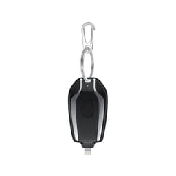 image-Compact Portable Mini Keychain Power Bank Wireless Retractable Plug Pocket Emergency Power Bank