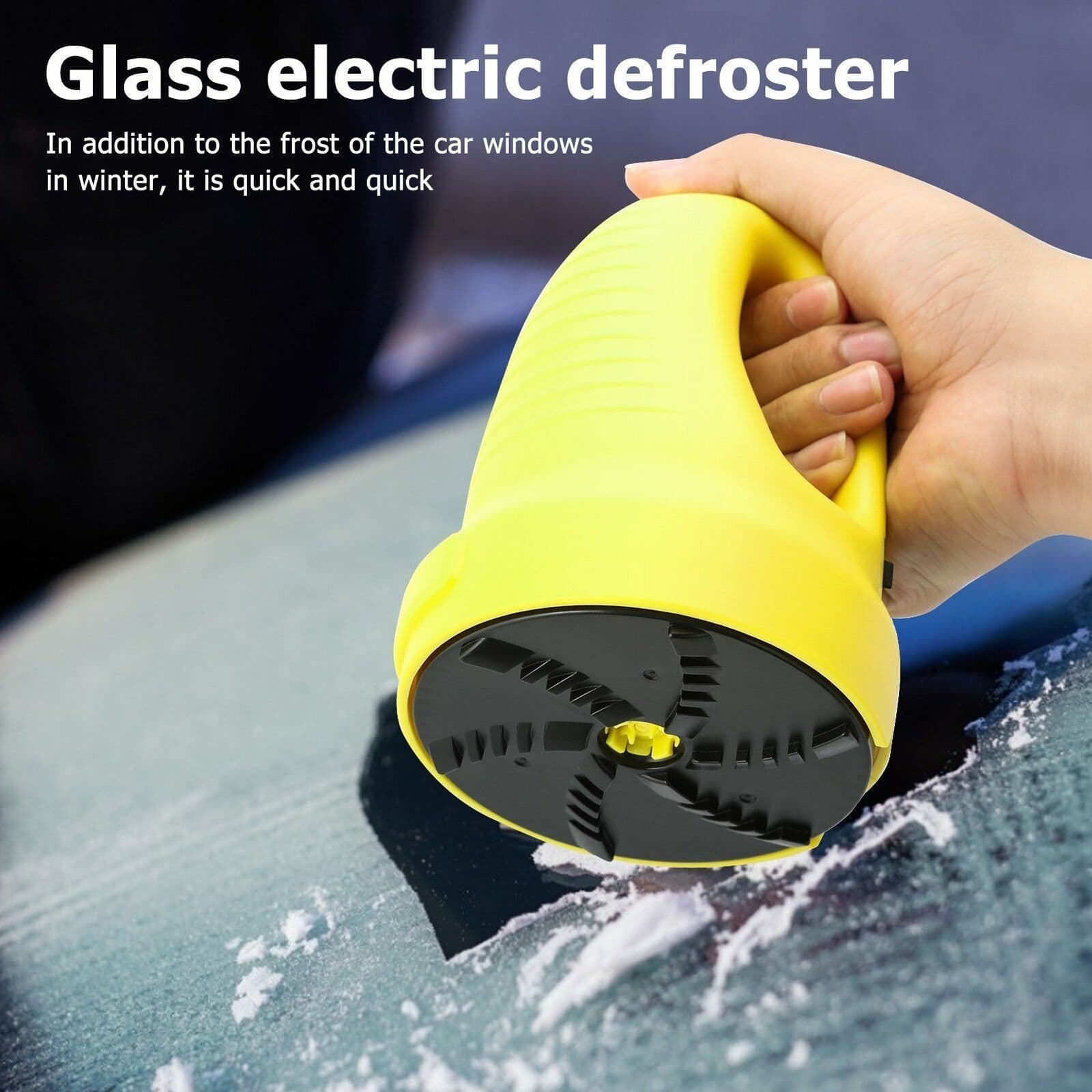 image-Multifunctional electric snow scraper ice scraper car windshield snow removal ice defroster cleaning tool hot style