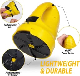 image-Multifunctional electric snow scraper ice scraper car windshield snow removal ice defroster cleaning tool hot style