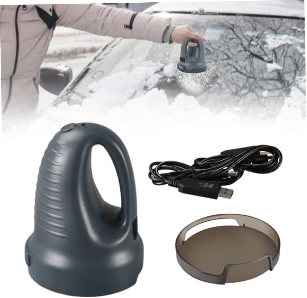 image-Multifunctional electric snow scraper ice scraper car windshield snow removal ice defroster cleaning tool hot style