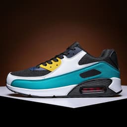 image-Cross-border popular air-cushion shoes for couples, trendy casual shoes for men and women, lightweight sports shoes, versatile fashionable running shoes for men
