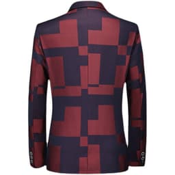 image-Four seasons foreign trade Amazon men's fashionable bronzing suit jacket cross-border youth Korean version slim large size suit