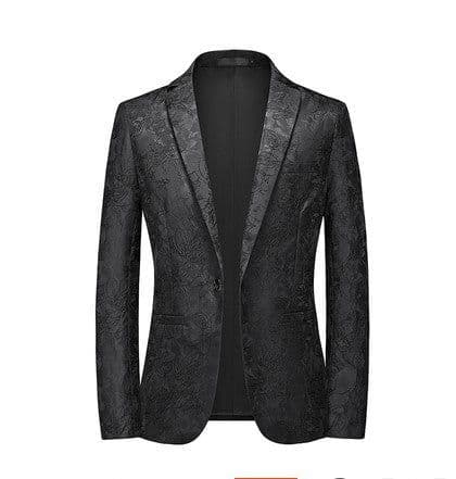 image-Four seasons foreign trade Amazon men's fashionable bronzing suit jacket cross-border youth Korean version slim large size suit
