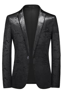 image-Four seasons foreign trade Amazon men's fashionable bronzing suit jacket cross-border youth Korean version slim large size suit