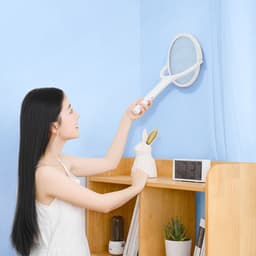 image-Anne's diary adjustable angle electric mosquito swatter mosquito lamp two-in-one rechargeable household mosquito repellent electric fly artifact