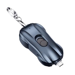 image-New cross-border portable mini keychain emergency charging treasure wireless carry-on ultra-thin emergency power charger