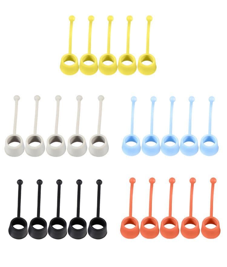 image-Silicone finger cot accessories finger flexion and extension rehabilitation training equipment musical instrument hand exercise hand strength device finger strength device