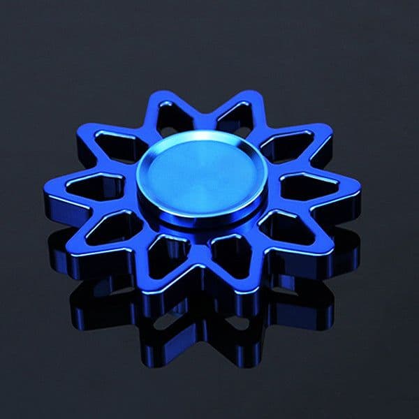 image-Fingertip gyro gear linkage nine-tooth finger gyro pure copper metal alloy ferris wheel 34 gear Rubik's cube linkage