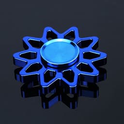 image-Fingertip gyro gear linkage nine-tooth finger gyro pure copper metal alloy ferris wheel 34 gear Rubik's cube linkage