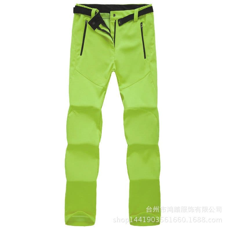 image-Women's Fleece Pants Black XXXL Windproof