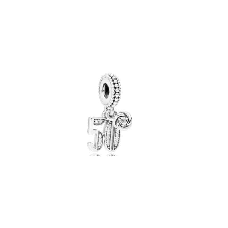 image-Van Pandora Emperor S925 Sterling Silver Love Cake Tag Durian Aircraft Earth Beads DIY Accessories Pan's