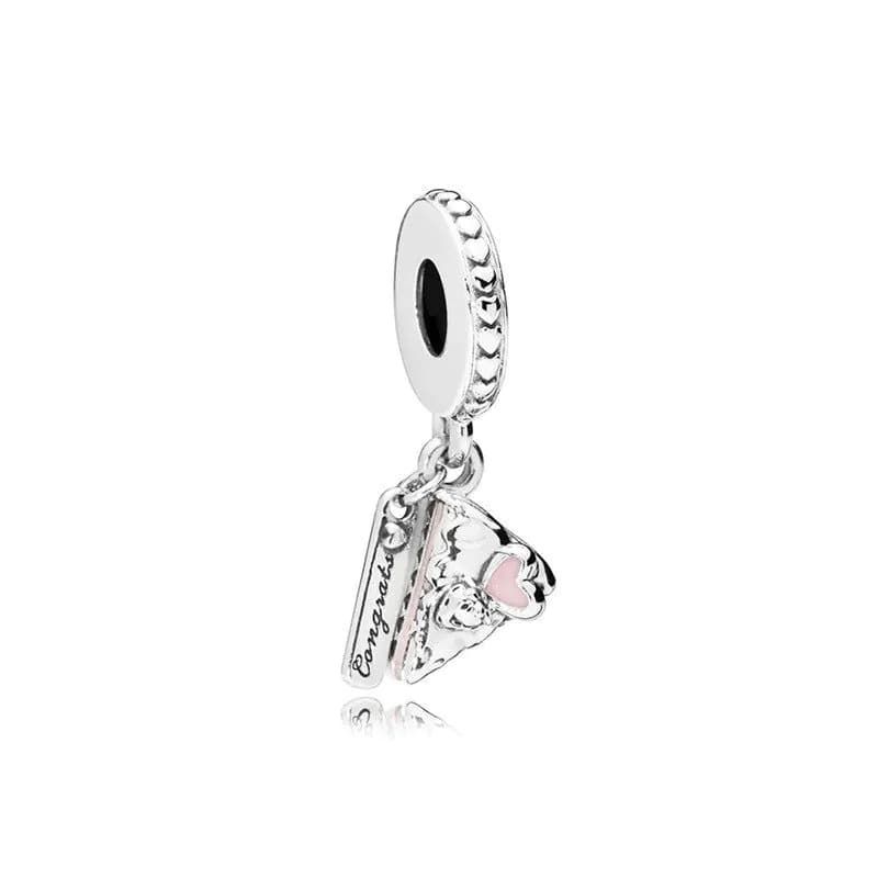 image-Van Pandora Emperor S925 Sterling Silver Love Cake Tag Durian Aircraft Earth Beads DIY Accessories Pan's