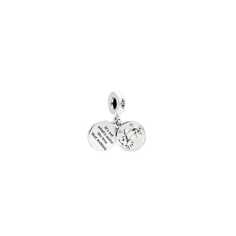 image-Van Pandora Emperor S925 Sterling Silver Love Cake Tag Durian Aircraft Earth Beads DIY Accessories Pan's