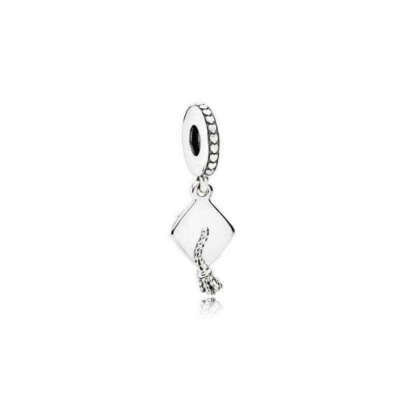 image-Van Pandora Emperor S925 Sterling Silver Love Cake Tag Durian Aircraft Earth Beads DIY Accessories Pan's