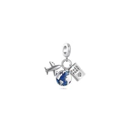 image-Van Pandora Emperor S925 Sterling Silver Love Cake Tag Durian Aircraft Earth Beads DIY Accessories Pan's