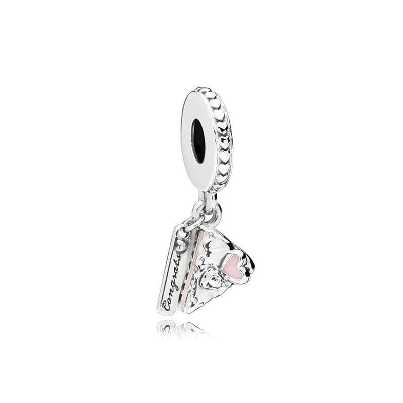 image-Van Pandora Emperor S925 Sterling Silver Love Cake Tag Durian Aircraft Earth Beads DIY Accessories Pan's